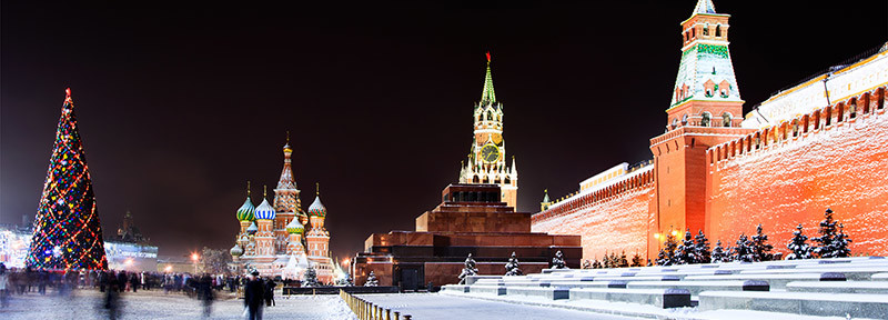 Москва на новый год